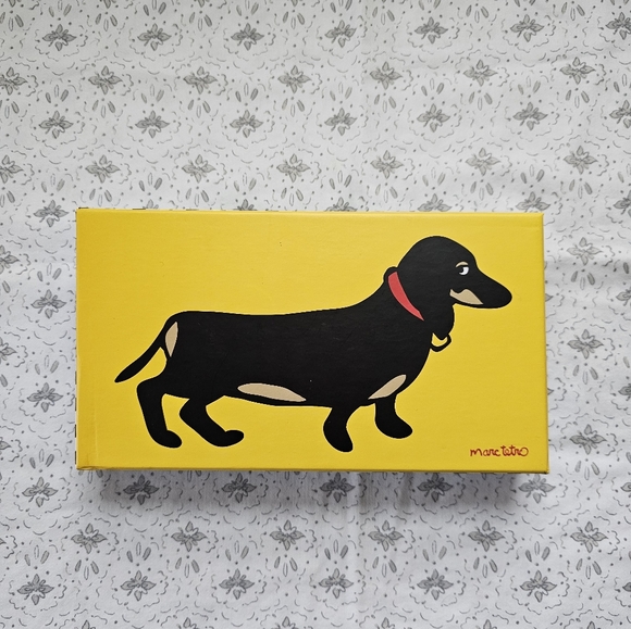Marc Tetro Yellow Dachshund Wallet - Picture 3 of 3
